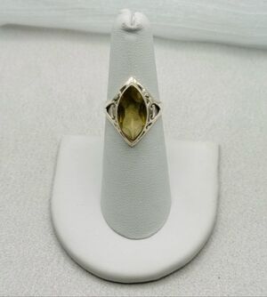 Lemon Quartz S925 Ring